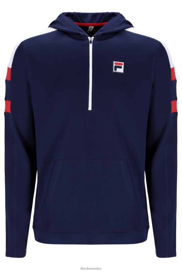 FILA Heritage 1/4 zips mikina s kapucňou fila 68Z203222