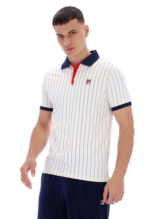 FILA bb1 klasické vintage fila pruhované polo 68Z203234