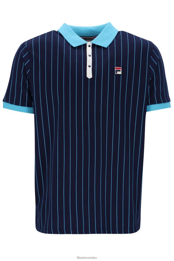 FILA bb1 klasické vintage fila pruhované polo 68Z203316