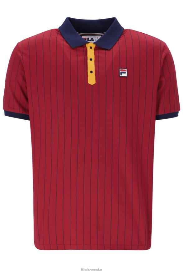 FILA bb1 klasické vintage pruhované fila polo 68Z203216