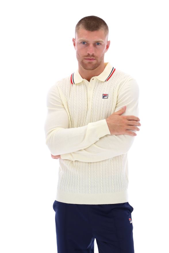 FILA platon cable knit polo fila 68Z203287