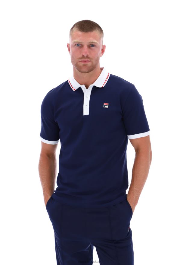 FILA seb grafické polo tričko fila 68Z203308