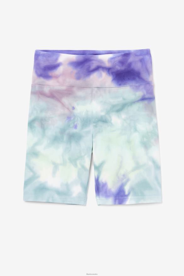 arubská modrá farba na kravaty FILA aruba blue tie dye taima tie dye bike short fila 68Z201680