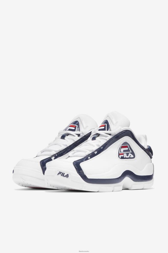 biela/námornícka/červená FILA fila white/navy/red grant hill 2 low x 2pac \96 reissue 68Z204