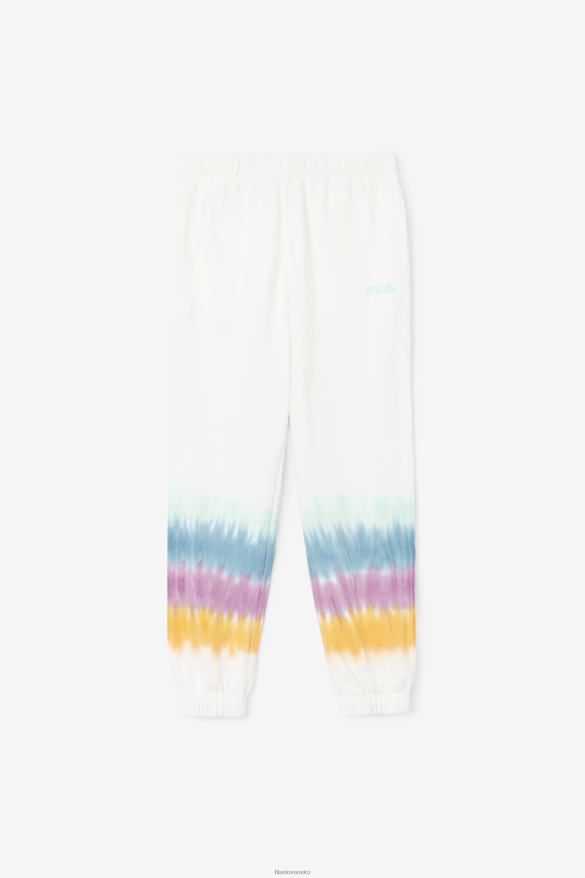 biele kravatové farbivo FILA raleigh tie dye jogger white tie dye fila 68Z201655