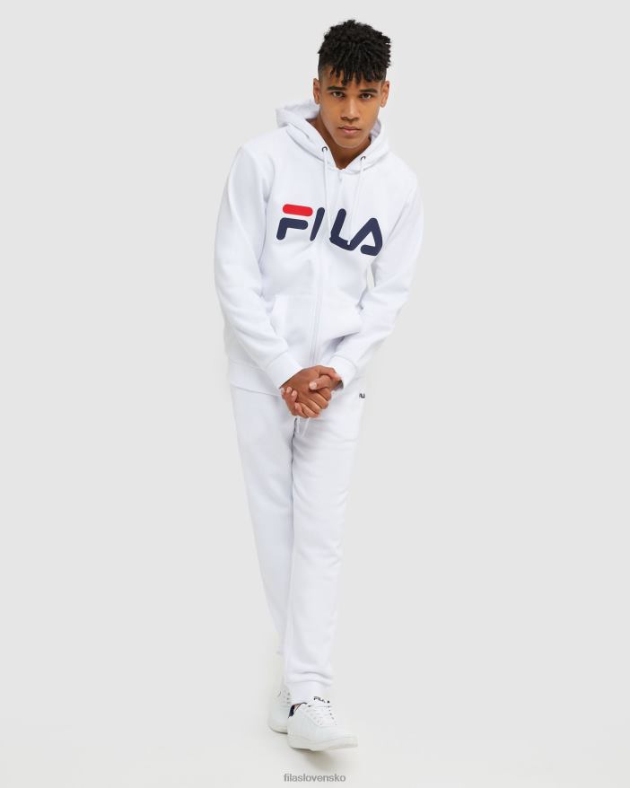 biely FILA biela fila klasická unisex bunda na zips 68Z202499