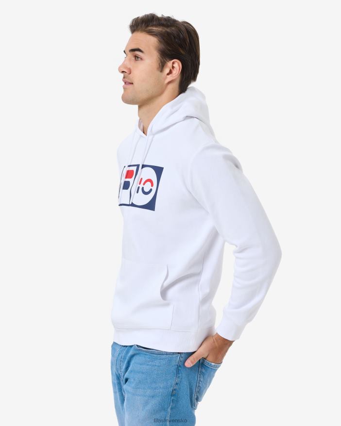 biely FILA biela fila unisex jubilejná kapucňa 68Z202619