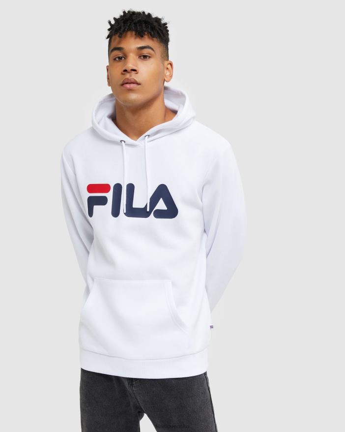 biely FILA biela klasická unisex kapucňa fila 68Z202496