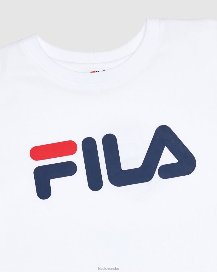 biely FILA biele klasické detské tričko fila 68Z203096