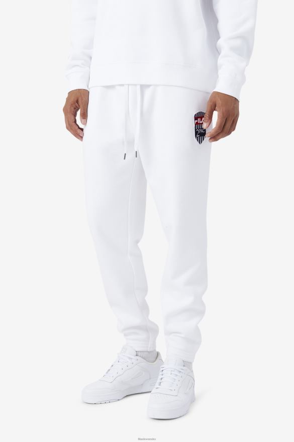 biely FILA biely fila 2pac patch jogger 68Z20897