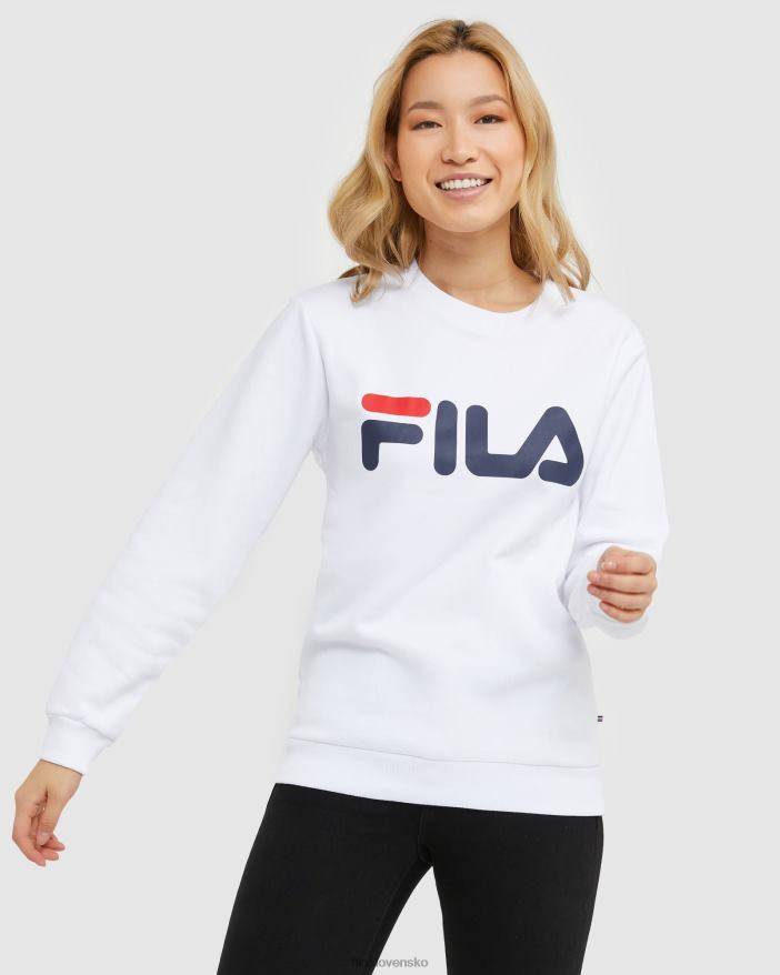 biely FILA fila white classic unisex crew 68Z202500