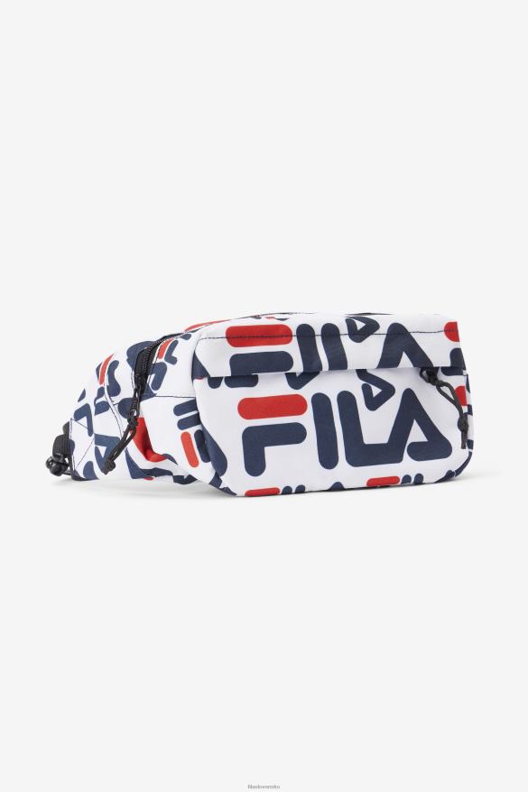 biely FILA fila white quarker 2 fanny pack 68Z201054