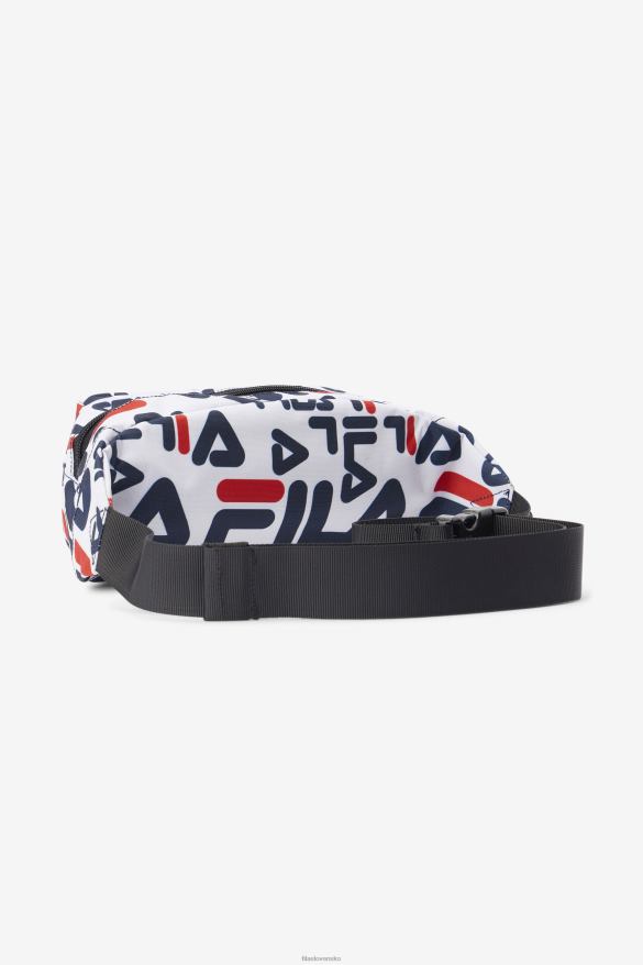 biely FILA fila white quarker 2 fanny pack 68Z201054