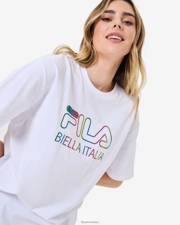 biely FILA oversized tričko fila biele maddy 68Z202944