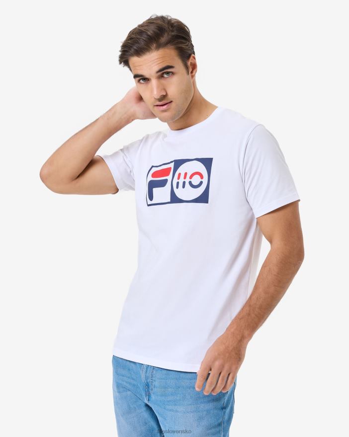 biely FILA unisex jubilejné tričko fila biele 68Z202558