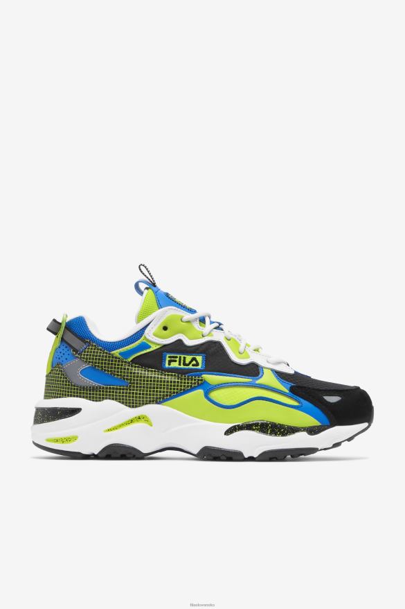 biely/čierny/limetkový punč FILA fila white/black/lime punch pánske ray tracer apex 68Z2016