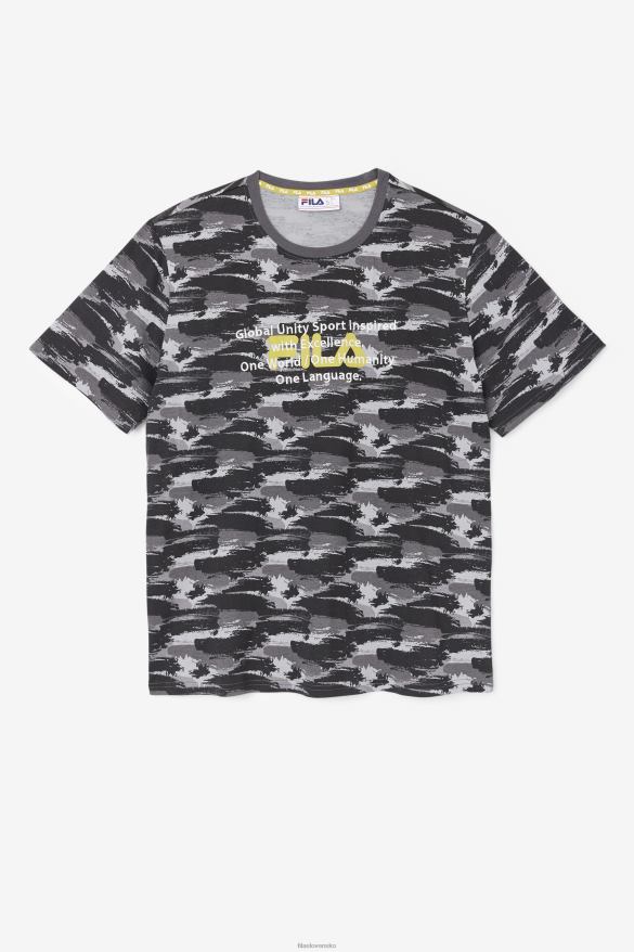 búrka / kamufláž FILA thunderstorm/camo pepacton tee fila 68Z20312