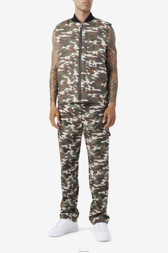 camo potlač FILA 2pac cargo nohavice fila camo print 68Z20716