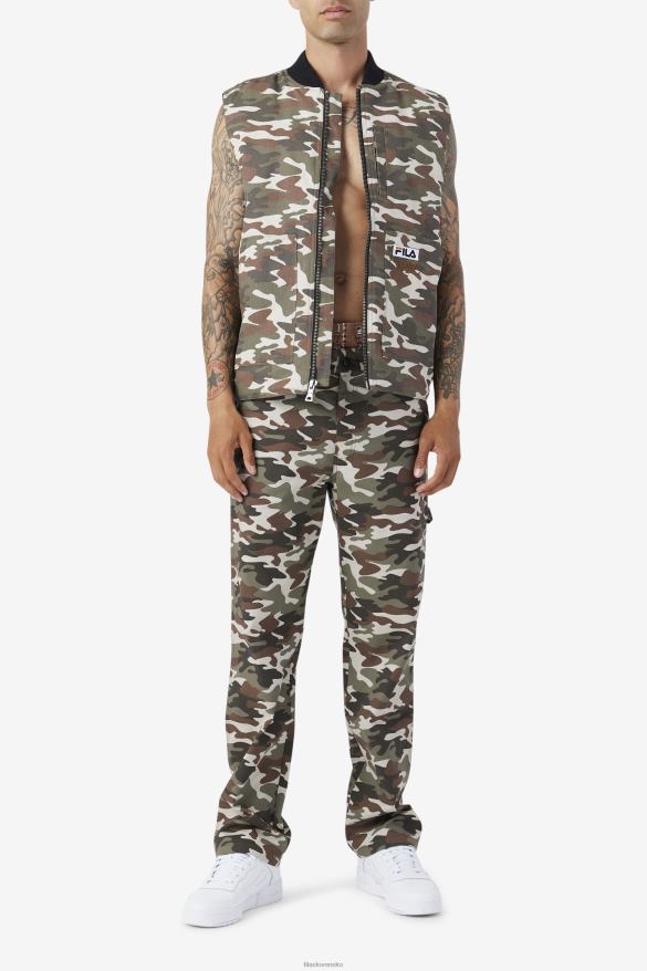 camo potlač/čierna FILA fila camo print/čierna 2pac vesta 68Z20778