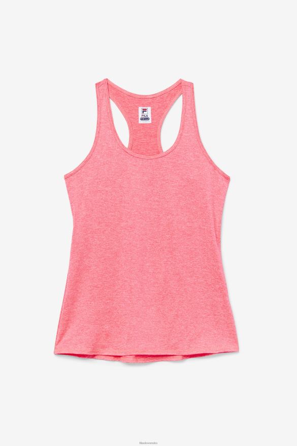 diva ružový vres FILA diva pink heather pickleball racerback tank fila 68Z202022