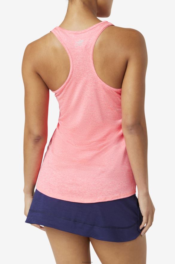 diva ružový vres FILA diva pink heather pickleball racerback tank fila 68Z202022