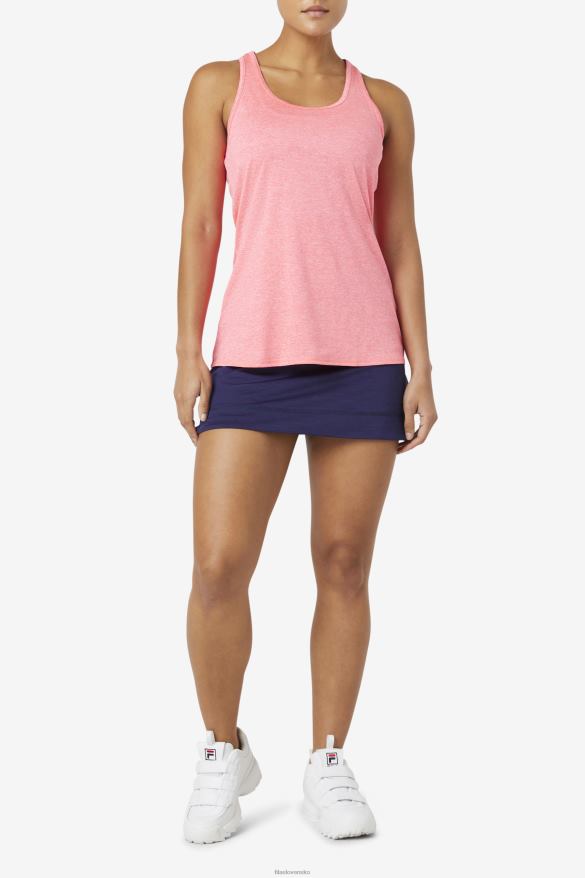 diva ružový vres FILA diva pink heather pickleball racerback tank fila 68Z202022