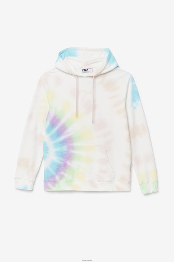 dvojitá krémová farba na kravatu FILA fila double cream tie dye aerolynn tie dye hoodie 68Z201528