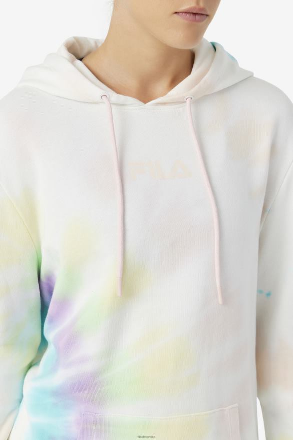 dvojitá krémová farba na kravatu FILA fila double cream tie dye aerolynn tie dye hoodie 68Z201528