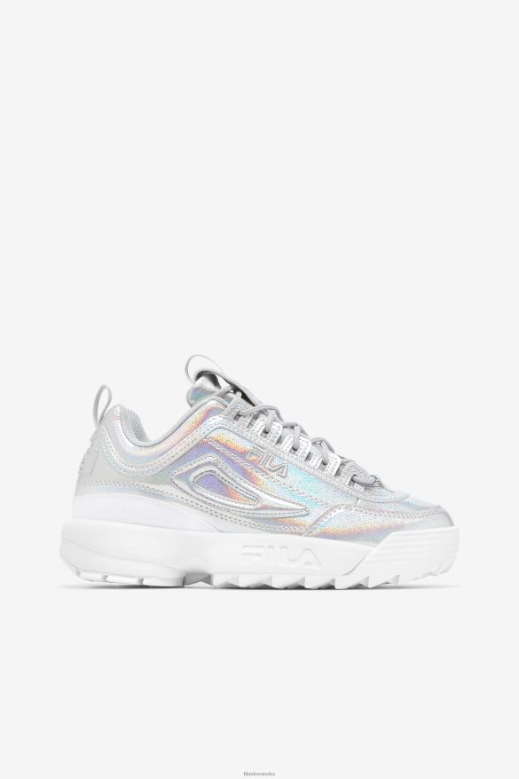 dúhový FILA dámsky disruptor 2 prémiový iridescent fila iridescent 68Z201142