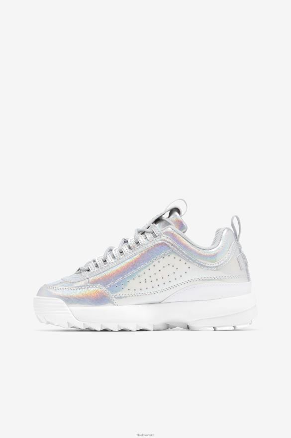 dúhový FILA dámsky disruptor 2 prémiový iridescent fila iridescent 68Z201142