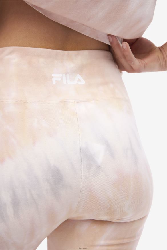 gardénia/biely/belgický blok FILA fila gardenia/white/belgian block taima tie dye bike short 68Z201678