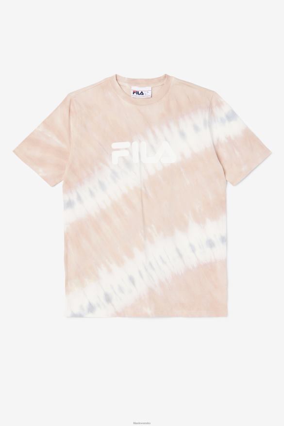 gardénia/biely/belgický blok FILA gardenia/white/belgian block alivia tie dye tee fila 68Z201404