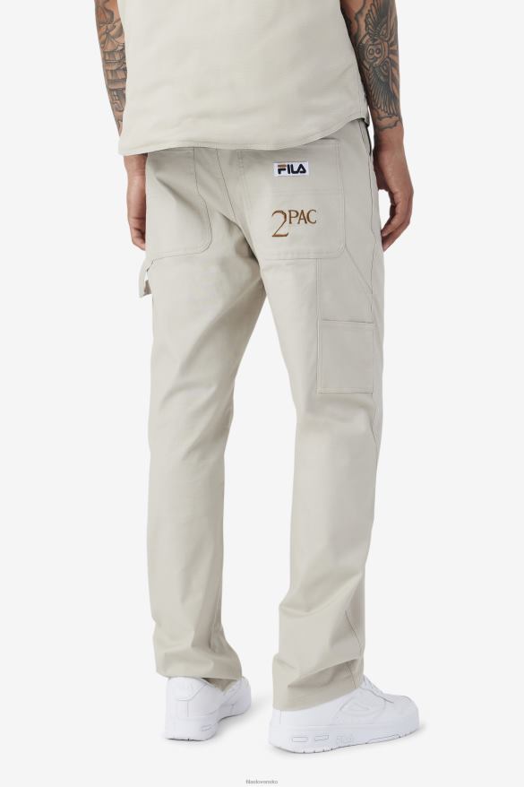 holubica/bronzovo hnedá FILA fila 2pac cargo pant dove/bronz brown 68Z20715