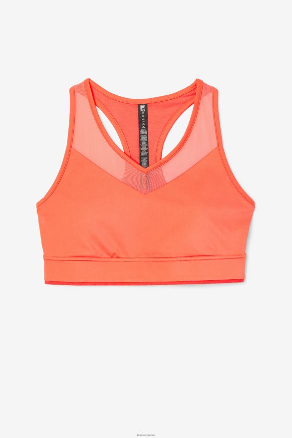 horúci koral FILA fila uplift racerback podprsenka top hot coral 68Z201849