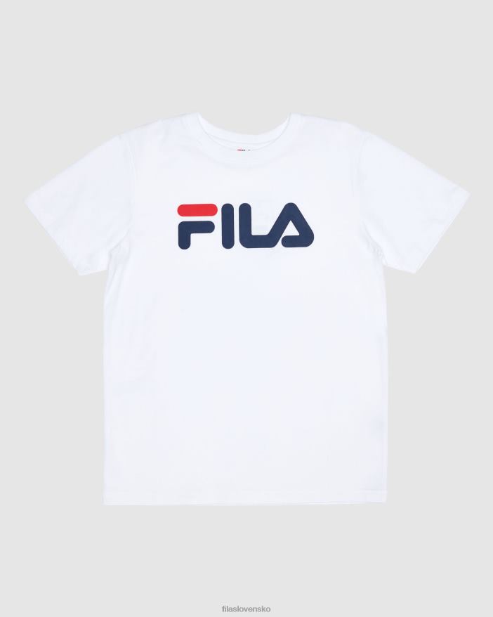 biely FILA biele klasické detské tričko fila 68Z203096