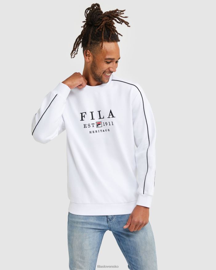 biely FILA fila biela unisex dedičná posádka 68Z202590