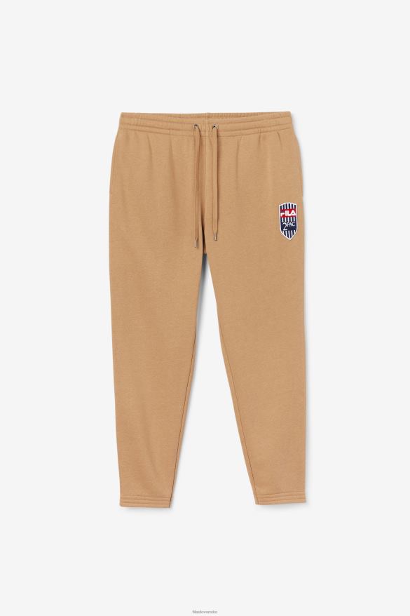 tabakovo hnedá FILA 2pac patch jogger fila tabaková hnedá 68Z20896