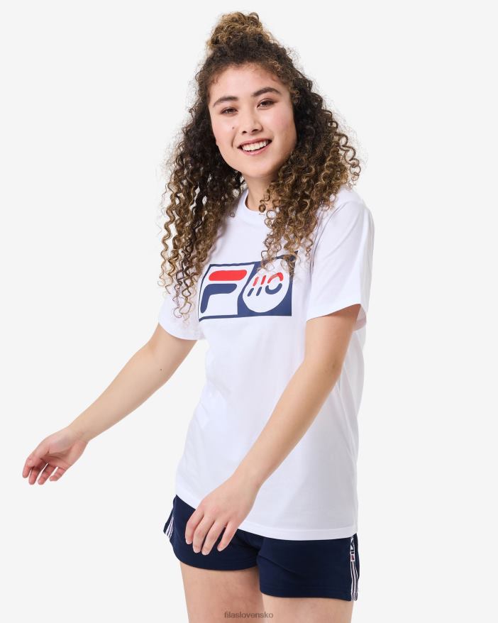 biely FILA unisex jubilejné tričko fila biele 68Z202558