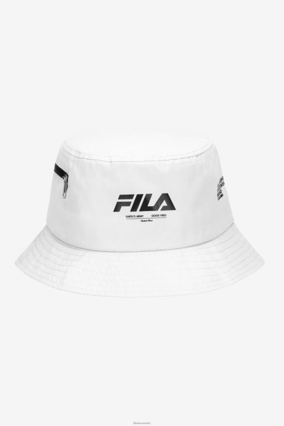 biely FILA ripstop vedro klobúk biela fila 68Z20971