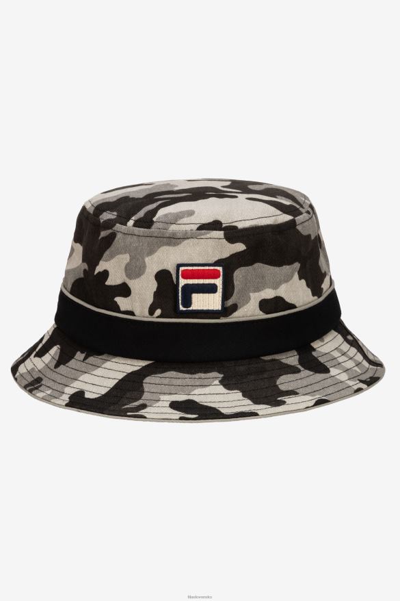 čierna kamufláž FILA camo bucket hat black camo fila 68Z20977