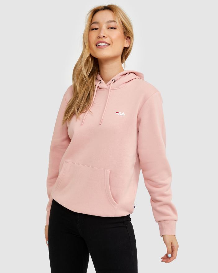 jemná ruža FILA klasická unisex kapucňa 2 fila mellow rose 68Z202462