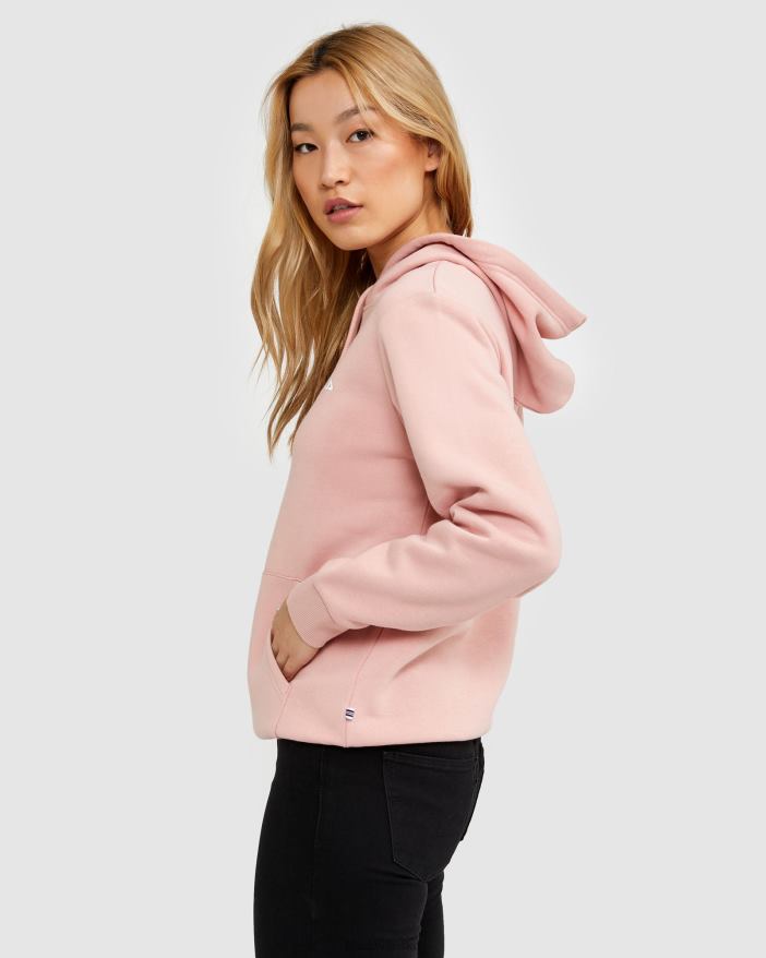 jemná ruža FILA klasická unisex kapucňa 2 fila mellow rose 68Z202462