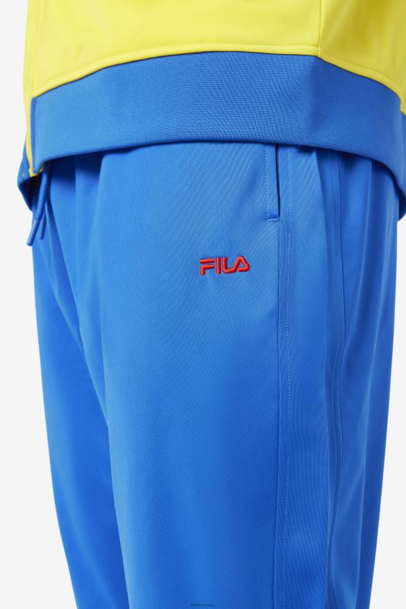 lapis modrá/ohnivá červená FILA lapis blue/ohnive red fila colombia track pants 68Z20921