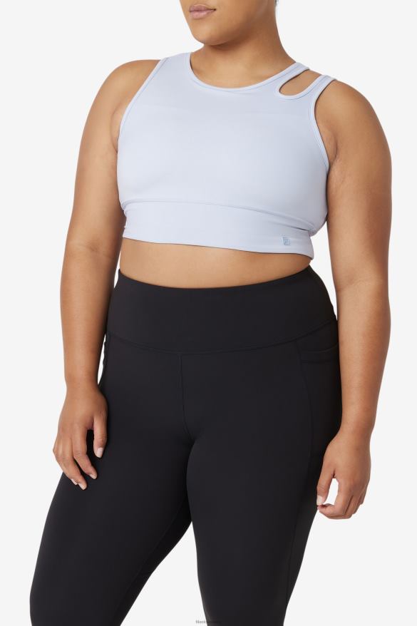 modrá hmla FILA pozdvihnutie plátok crop bra top fila modrá hmla 68Z201856