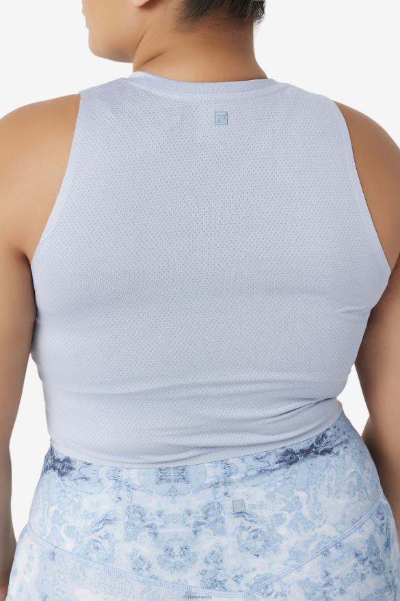 modrá hmla/čierna FILA uplift atletický crop top fila modrá hmlová/čierna 68Z201934