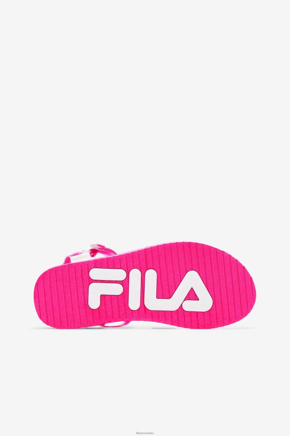 multi/ružová glo/biela FILA multi/pink glo/white fila dámska drifter ts farba na kravatu 68Z201359