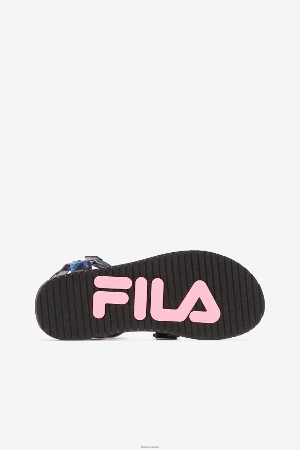 multi/čierna/biela FILA dámska drifter ts tie dye multi/black/white fila 68Z201361