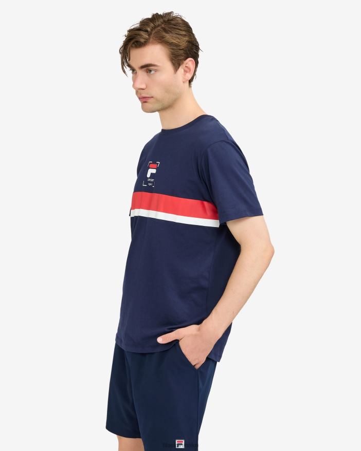 nové námorníctvo FILA Roger tee new navy fila 68Z202531