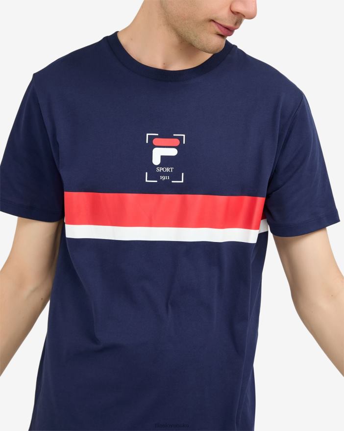 nové námorníctvo FILA Roger tee new navy fila 68Z202531