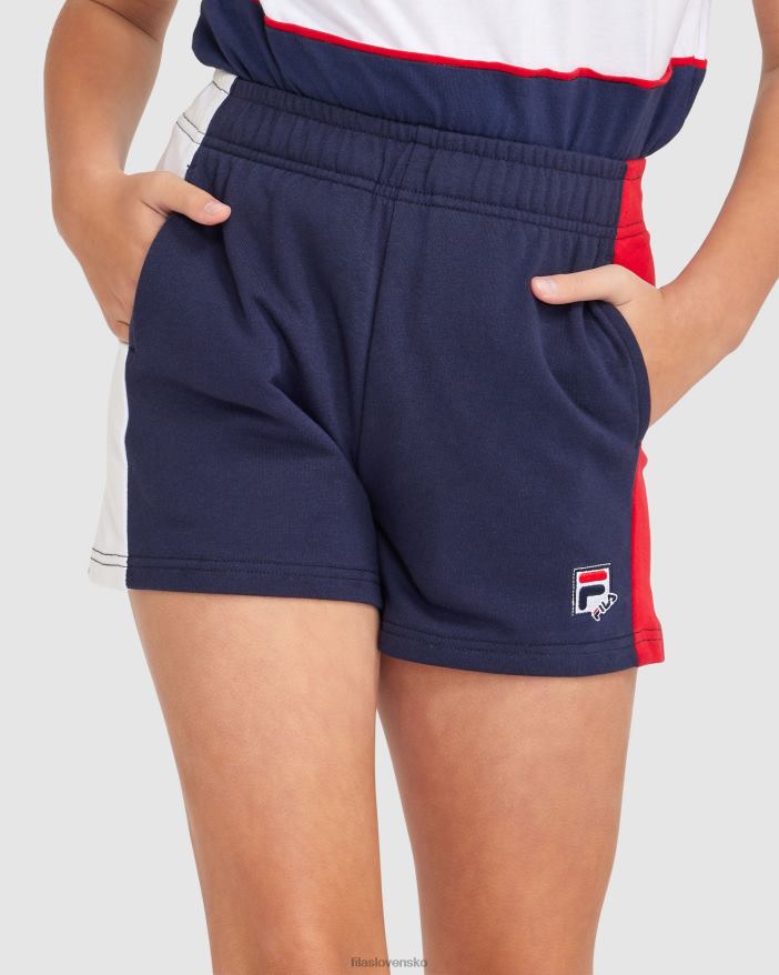 nové námorníctvo FILA dievčenská lana short fila new navy 68Z203068